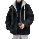 ジャケット シンプル ファッション カジュアル ストリート系 定番 韓国ファッション オシャレ 服 秋冬 その他 長袖 一般 一般 ジッパー レイヤード / 重ね着風 無地