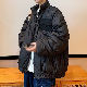 綿コート・ダウンジャケットシンプルポリエステル長袖一般無地一般ジッパーファッションファスナー秋冬韓国ファッション オシャレ 服スタンドネックカジュアル