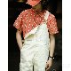 【Designer Pick】シャツ シンプル ファッション 韓国ファッション オシャレ 服 春夏 メンズ コットン 半袖 一般 一般 折り襟 シングルブレスト ボタン ポケット付き ストライプ柄