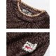 【Designer Pick】セーター シンプル ファッション カジュアル 韓国ファッション オシャレ 服 フェミニン 秋冬 メンズ 混紡 長袖 一般 一般 ラウンドネック プルオーバー 切り替え 無地