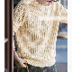 【Designer Pick】セーター シンプル ファッション カジュアル レトロ 韓国ファッション オシャレ 服 秋冬 メンズ ニット 長袖 一般 ラウンドネック プルオーバー 切り替え 無地 幾何模様