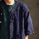 【Designer Pick】シャツ キレカジ シンプル 韓国ファッション オシャレ 服 夏 服 綿麻 半袖 一般 ラウンドネック ボタン 無地