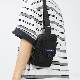 ショルダーバッグ カジュアル シンプル  S オールシーズン  アルファベット ファスナー 韓国ファッション オシャレ 服 帆布 肩掛け  ファッション