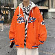 ジャケットカジュアルストリート系韓国ファッション オシャレ 服シンプルファッションキレカジ秋冬ポリエステル長袖一般フード付きレイヤード / 重ね着風